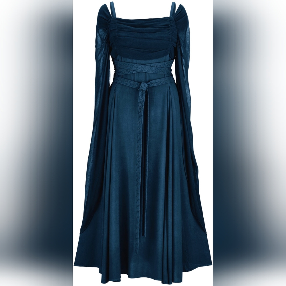 Holy Clothing Demeter Maxi In Majorlcia Blue